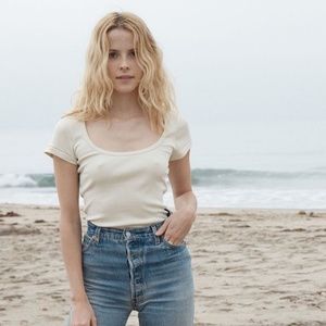 EUC Doen Brigitte Tee Nutmilk XS